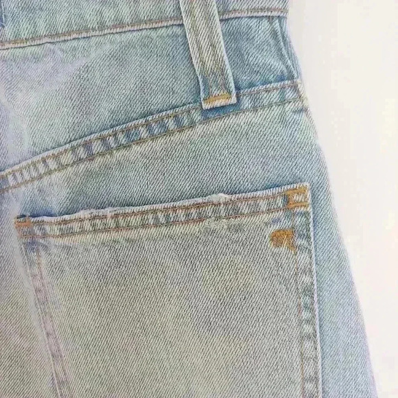 Madewell Rigid Denim A-line Cutout Mini Skirt 23 - Picture 8 of 11